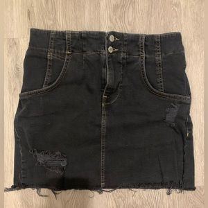 Free People Denim Skirt